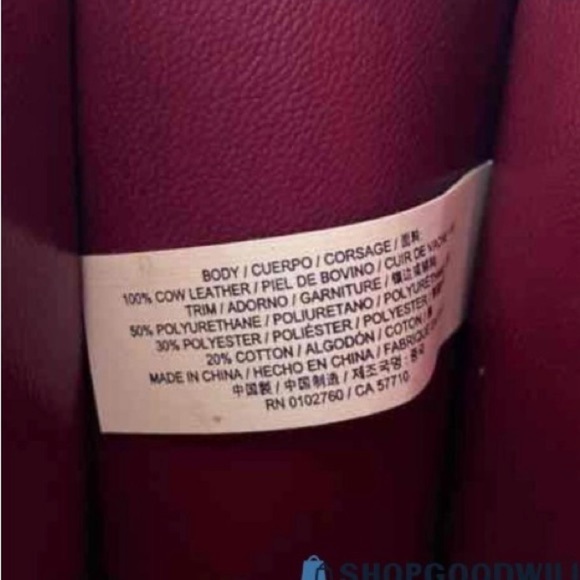 Kate Spade Red Clutch with Pearl Accents - Picture 12 of 12